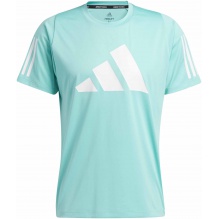 Adidas FL 3 BAR TEE GV6123 Pánské sportovní tričko - světle zelená