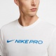 Nike PRO DRY TEE M CD8985-100 Pánské tričko - bílá