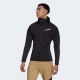 Adidas TERREX Bunda Techrock Flooce Wind Hooded - černá