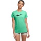 Nike Dámské tričko DRY TEE DFC CREW AQ3212-343 - zelené - M