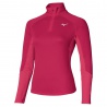 Mizuno Dámské tričko DRY AERO FLOW LS HZ J2GA171260 - růžové - L