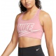 Podprsenka Nike Swoosh BV3643-630 - růžová - XS